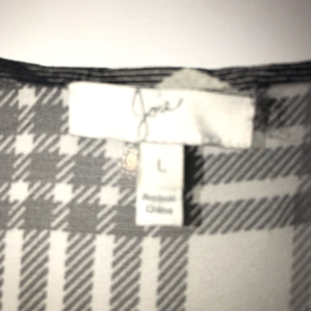 Plaid blouse - Picture 3 of 4